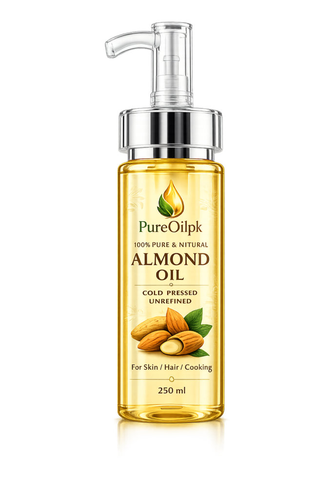 Almond Oil – Cold Pressed Oil of Sweet Organic Almonds