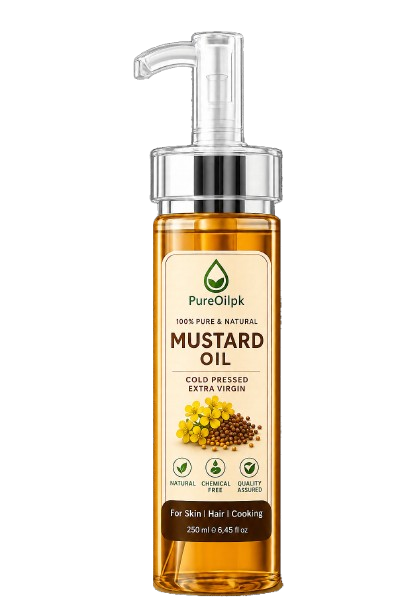 Mustard Oil (Sarson Ka Tel) – Cold-Pressed in Pakistan