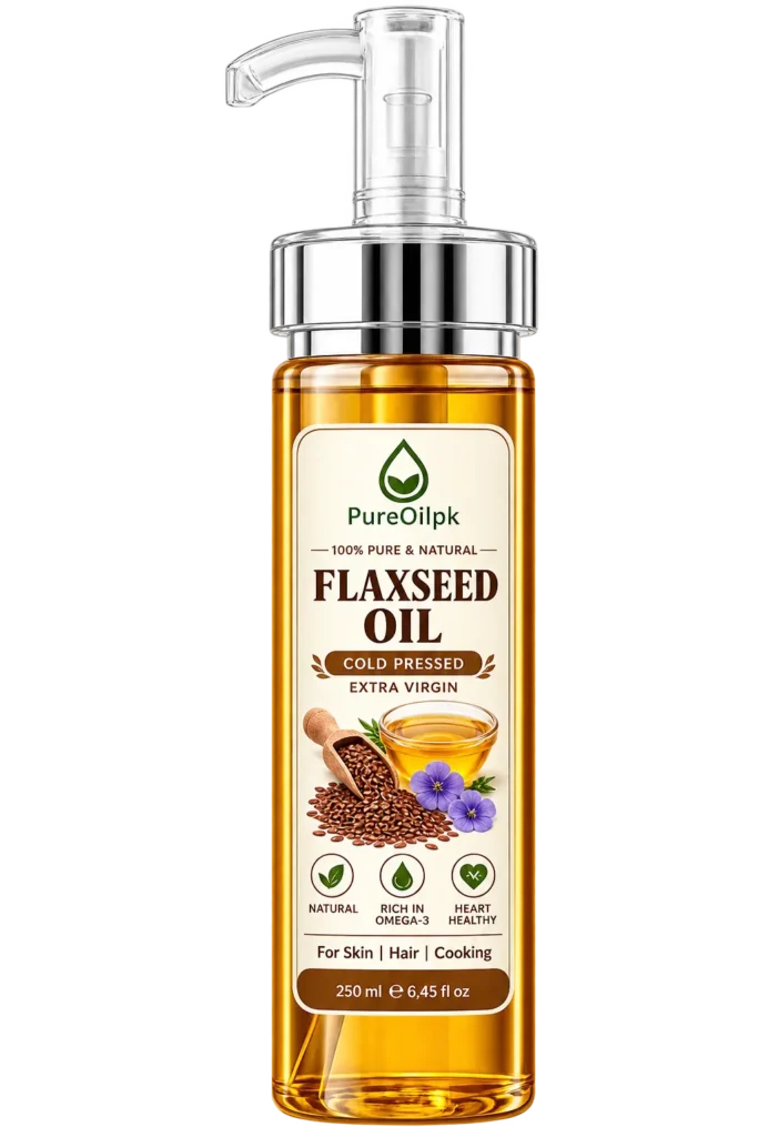 Flaxseed Oil – Pure Cold Pressed